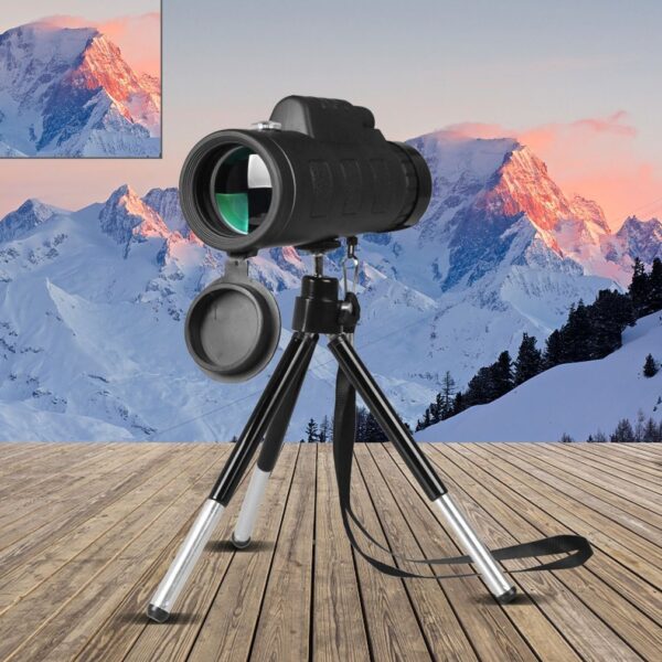 c03689ef-8fd9-4f20-a8bc-0f2d606159cc.jpg Monocular Telescop with Compass, Phone Clip, Tripod, Compatible with Apple
