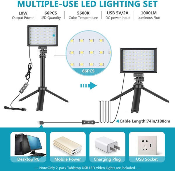 4027627372942.jpg LED Photography Studio Lights 2 Pack