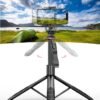 02273e92-cc44-4500-bd15-1b70a46da12d.jpg 360 Auto Face Tracking Gimbal AI Smart Gimbal Face Tracking Auto Phone Holder For Smartphone Video Vlog Live Stabilizer Tripod