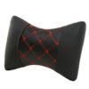 031fcec7-bdbb-4fa7-afac-0126096c0de5.jpg Leather Quilted Car Headrest To Protect Cervical Neck Neck Pillow