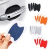 1200850764825.jpg 4pcs Set Of Door Stickers Carbon Fiber Scratch-resistant Car Handle Stickers