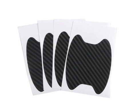 1554585064773.jpg 4pcs Set Of Door Stickers Carbon Fiber Scratch-resistant Car Handle Stickers