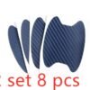 1993095252594.jpg 4pcs Set Of Door Stickers Carbon Fiber Scratch-resistant Car Handle Stickers
