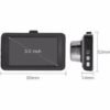 2517932188881.jpg 1080P High Resolution Definition Video Car Vehicle 140 Degree Wide Angle Camera DVR Night Vision Recorder with Digital Camcorder