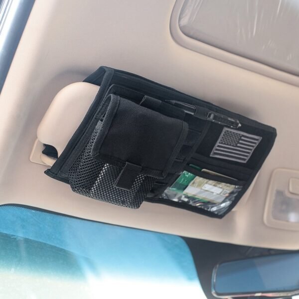 3118912163806.jpg Vehicle Visor Panel Truck Car Sun Visor Organizer CD Bag Holder Car Styling Hunting Accessories