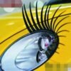 3191919958655.jpg Headlight Eyelash Sticker Car Eyelashes Car False Eyelashes Car Sticker Electric Eye Sticker (2 Pack)
