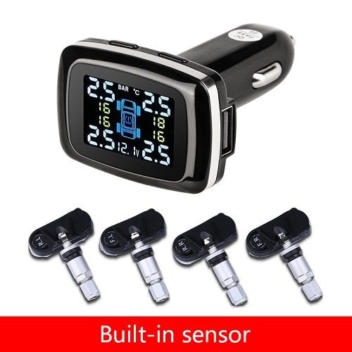 3209081880460.jpg Tire Pressure Monitoring System Sensors Cigarette Lighter USB port Auto Security Alarm Systems Tire Pressure