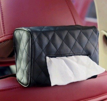 3908500257433.jpg Sun visor chair back-mounted car interior tissue box creative car supplies paper towel set tray cute