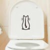 3c5db213-35a3-42e6-8112-8309072fa430.jpg Personalized Cute Cat Shape Wiper Decoration Sticker