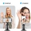 436215b7-79b6-4f55-8a6f-7eb9d470f45d.jpg 360 Auto Face Tracking Gimbal AI Smart Gimbal Face Tracking Auto Phone Holder For Smartphone Video Vlog Live Stabilizer Tripod