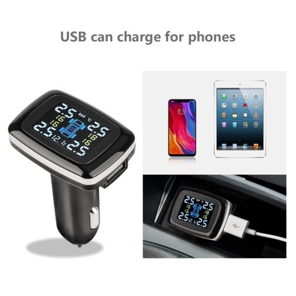 4715208168150.jpg Tire Pressure Monitoring System Sensors Cigarette Lighter USB port Auto Security Alarm Systems Tire Pressure