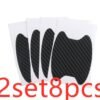 4807865480381.jpg 4pcs Set Of Door Stickers Carbon Fiber Scratch-resistant Car Handle Stickers