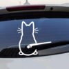 4dac7c20-a1f0-405b-a22a-01826150b6c4.jpg Personalized Cute Cat Shape Wiper Decoration Sticker