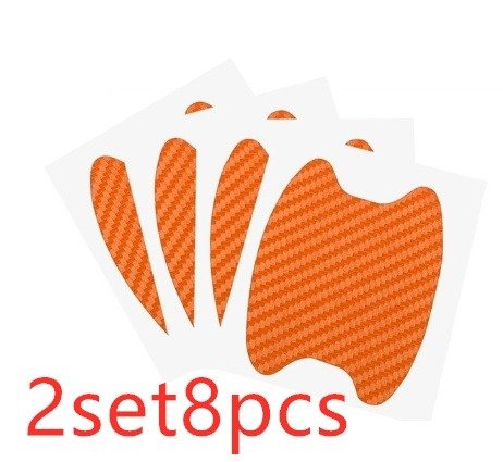 5424846447180.jpg 4pcs Set Of Door Stickers Carbon Fiber Scratch-resistant Car Handle Stickers