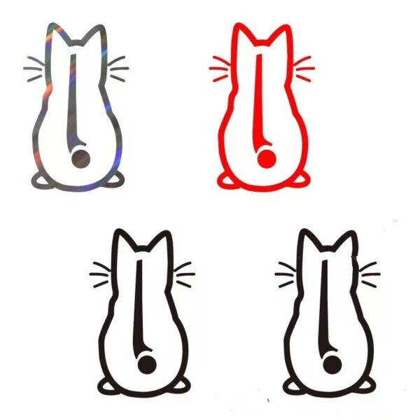 643a613f-b15c-44e5-8376-64f6528b1f6e.jpg Personalized Cute Cat Shape Wiper Decoration Sticker