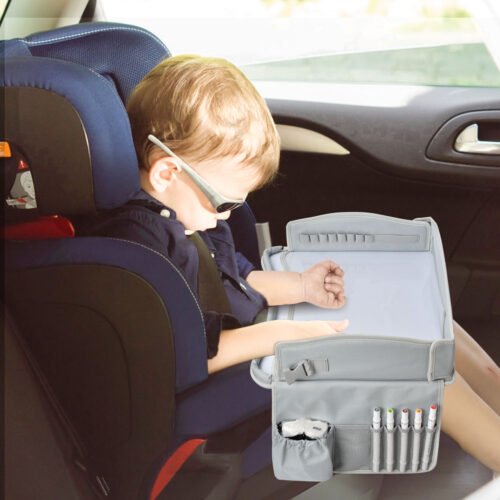 74e513f4-c7e4-4277-9654-dea7d1daa588.jpg Children's Toy Car Writing Board Tray Car Drawing Board Travel Artboard Bag Simple
