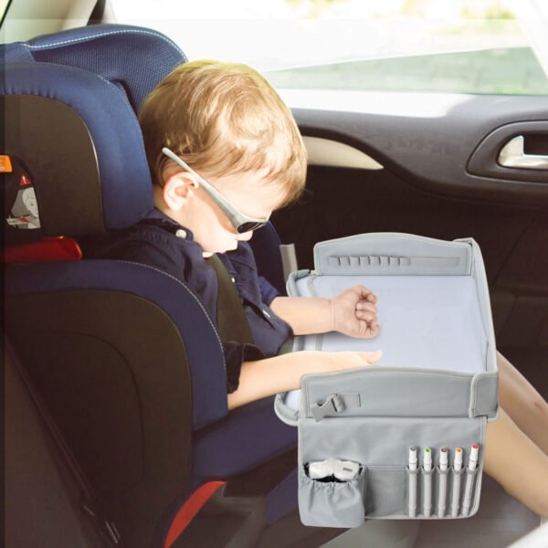 74e513f4-c7e4-4277-9654-dea7d1daa588.jpg Children's Toy Car Writing Board Tray Car Drawing Board Travel Artboard Bag Simple