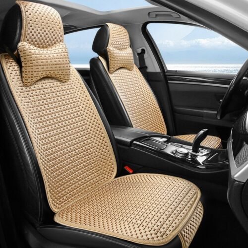 77eb422f-836d-48d9-b0af-7685a75a4479.jpg Summer Minimalist Ice Silk Car Seat Cushion