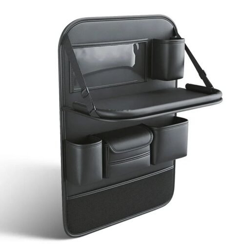 8329d1a2-c5e7-4a5f-853b-5c072485be6c.jpeg Car Seat Storage Bag Auto Back Seat Back Organizer With Foldable Table Tray PU Leather Tablet Holder Tissue Box Car Accessories